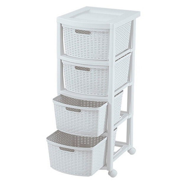 Rimax 4 Drawer Storage Cart
