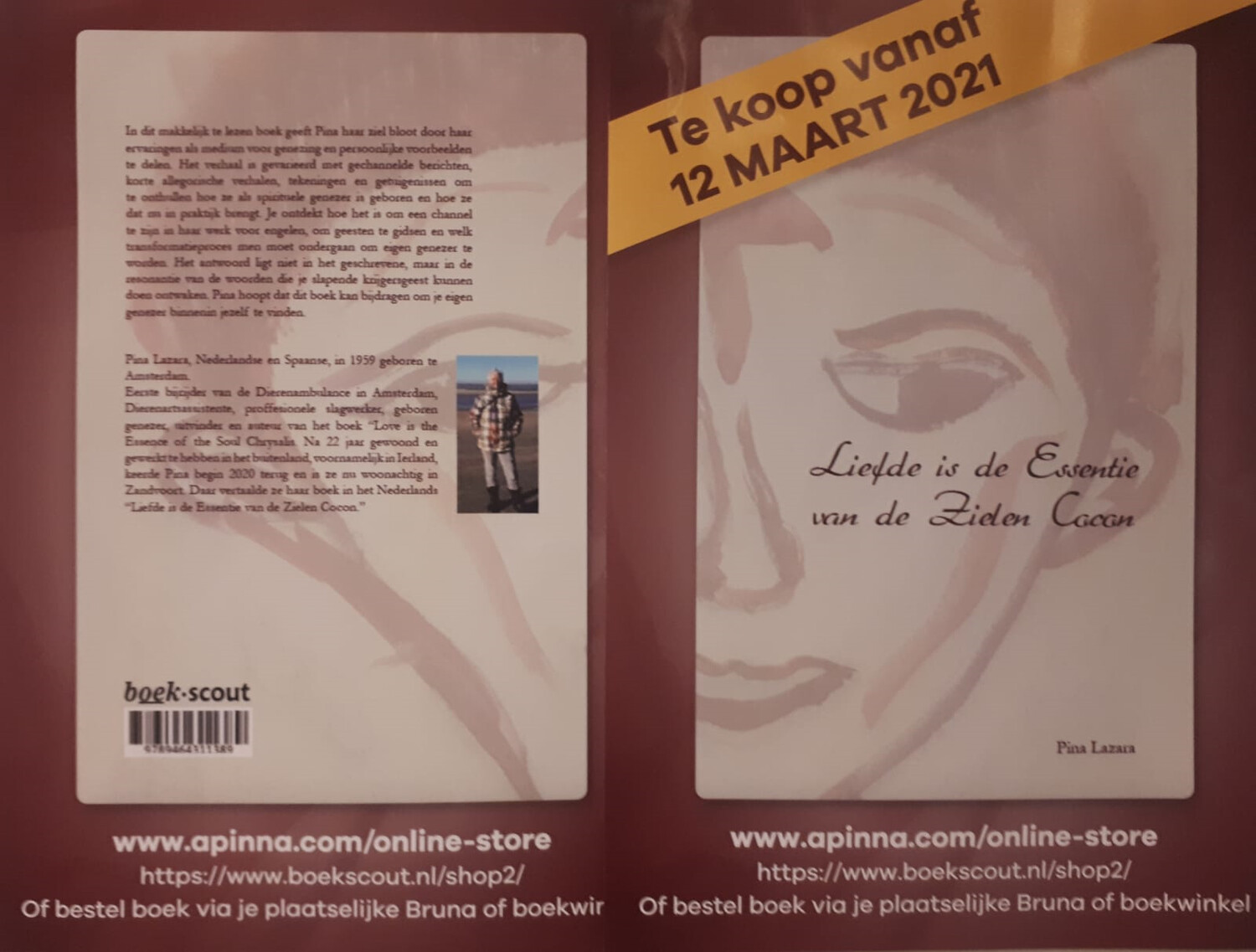 Liefde is de Essentie van de Zielen Cocon - Book by Pina Lazara (Dutch Version)