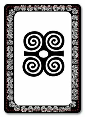 Adinkra Memory Cards