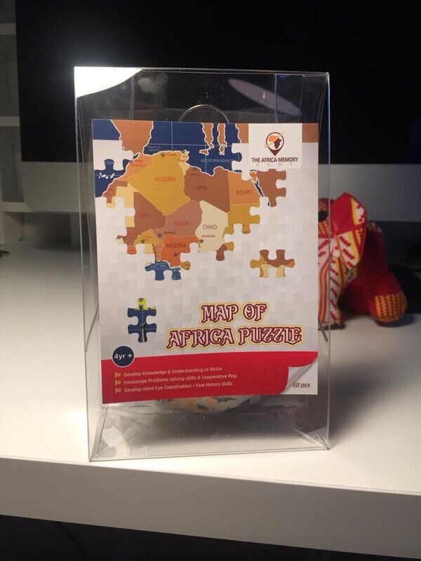 Map of Africa puzzle