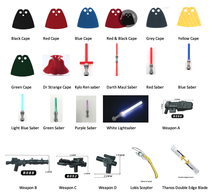 Lego 2025 custom accessories