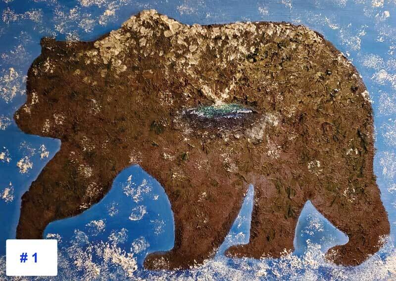 Greeting Cards - 8 Cards Of Same Bear