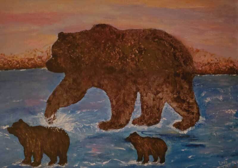 Greeting Cards - 2 Cards Of Each Bear
