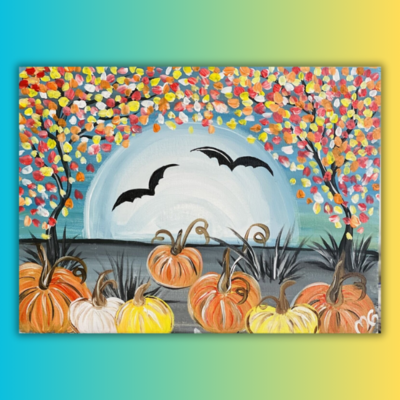 Pumpkin Batch At Home Painting Kit & Video Tutorial