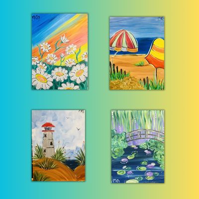 Breezy Bundle Painting Kit & Video Tutorial