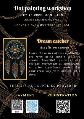 DOT Painting Workshop - October 18 - 2pm to 4pm