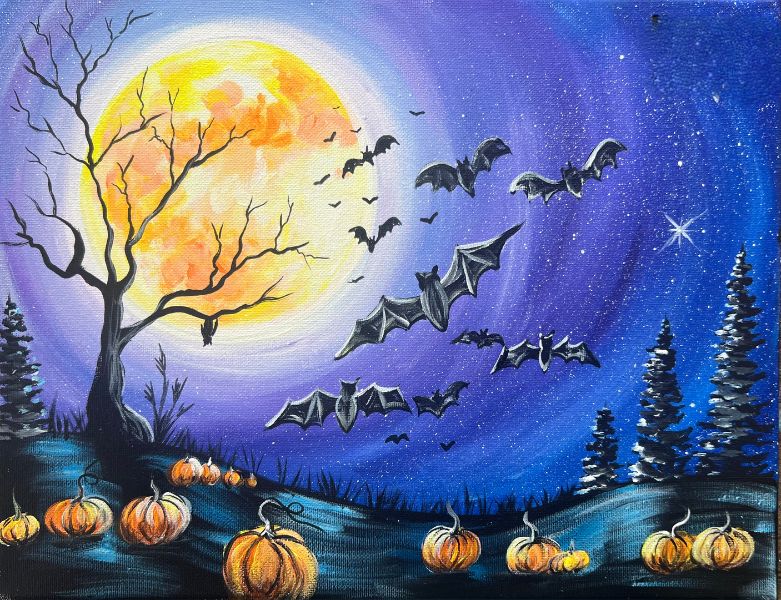 Bats Paint at home kit & Video Tutorial