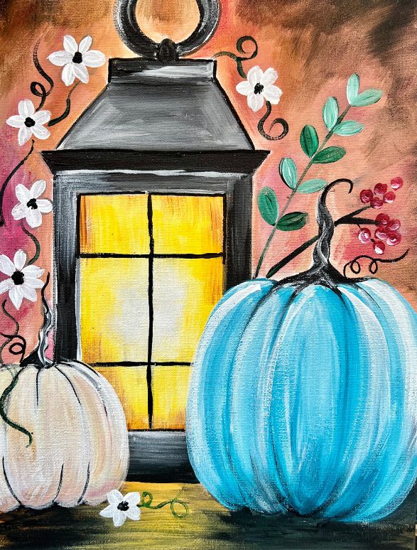 Autum Glow at home Painting Kit & Video Tutorial