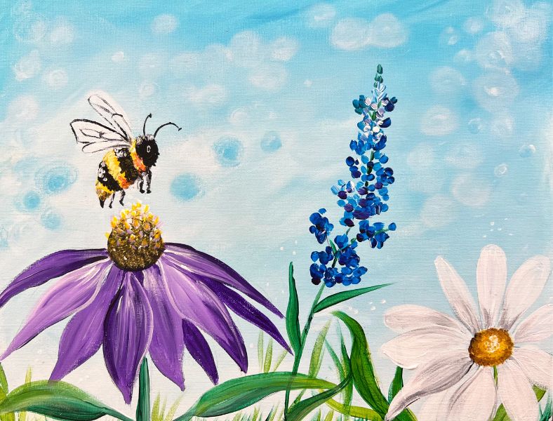 Busy Bee Painting Kit & Video Tutorial