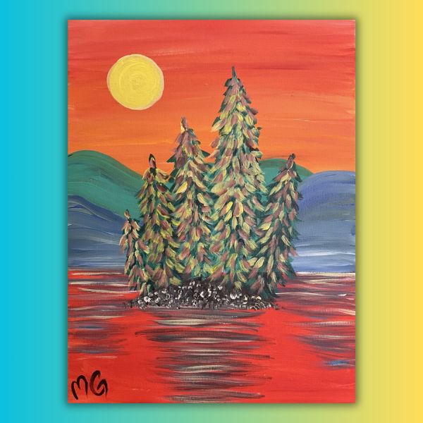 Tree Island Paint at home kit & Video Tutorial
