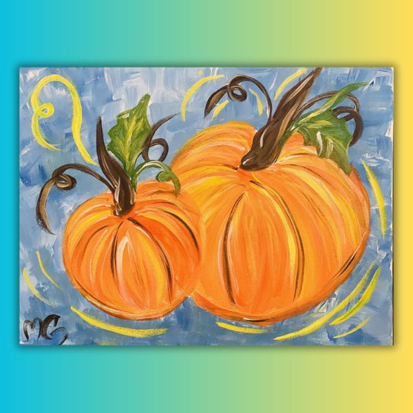 Pumpkin Spice Paint At Home Kit & Video Tutorial