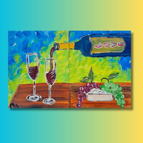 Velvet Evening Double At Home Painting Kit & Video Tutorial