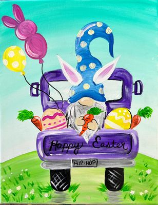 Easter Gnome Painting at Home Kit & Video Tutorial