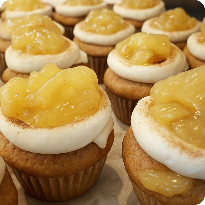 Apple Cinnamon Cupcake