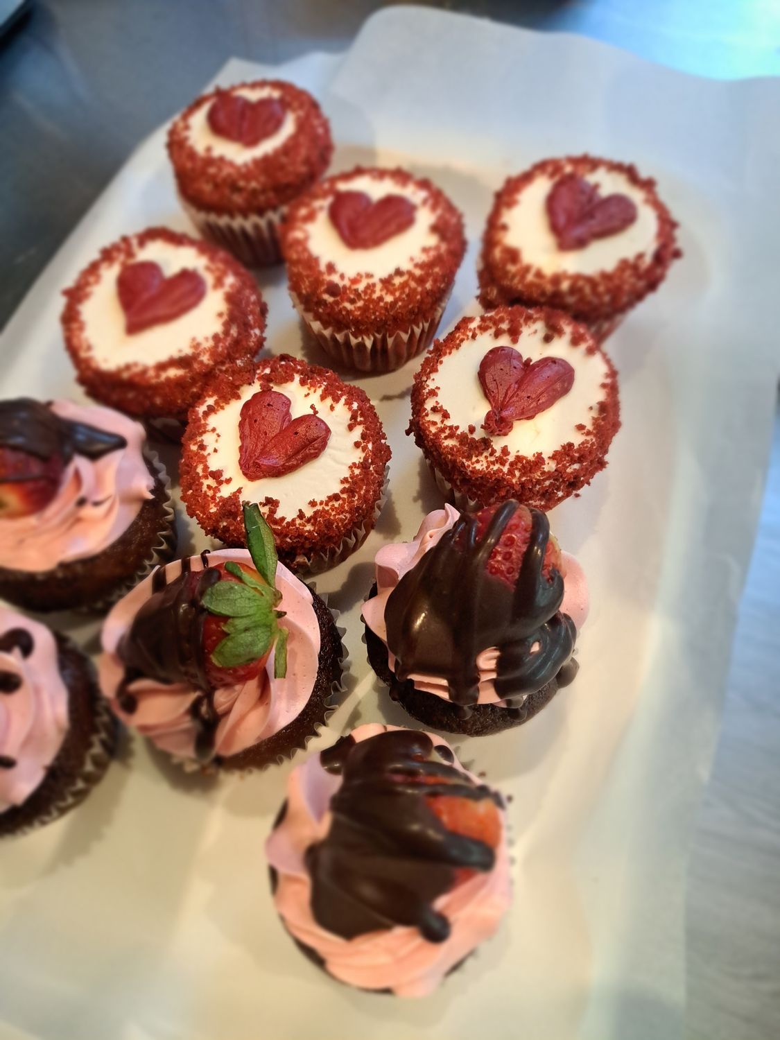 ♥️ Red velvet cupcakes