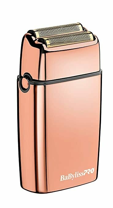 BabylissPRO Rose Gold FX Double Foil Shaver