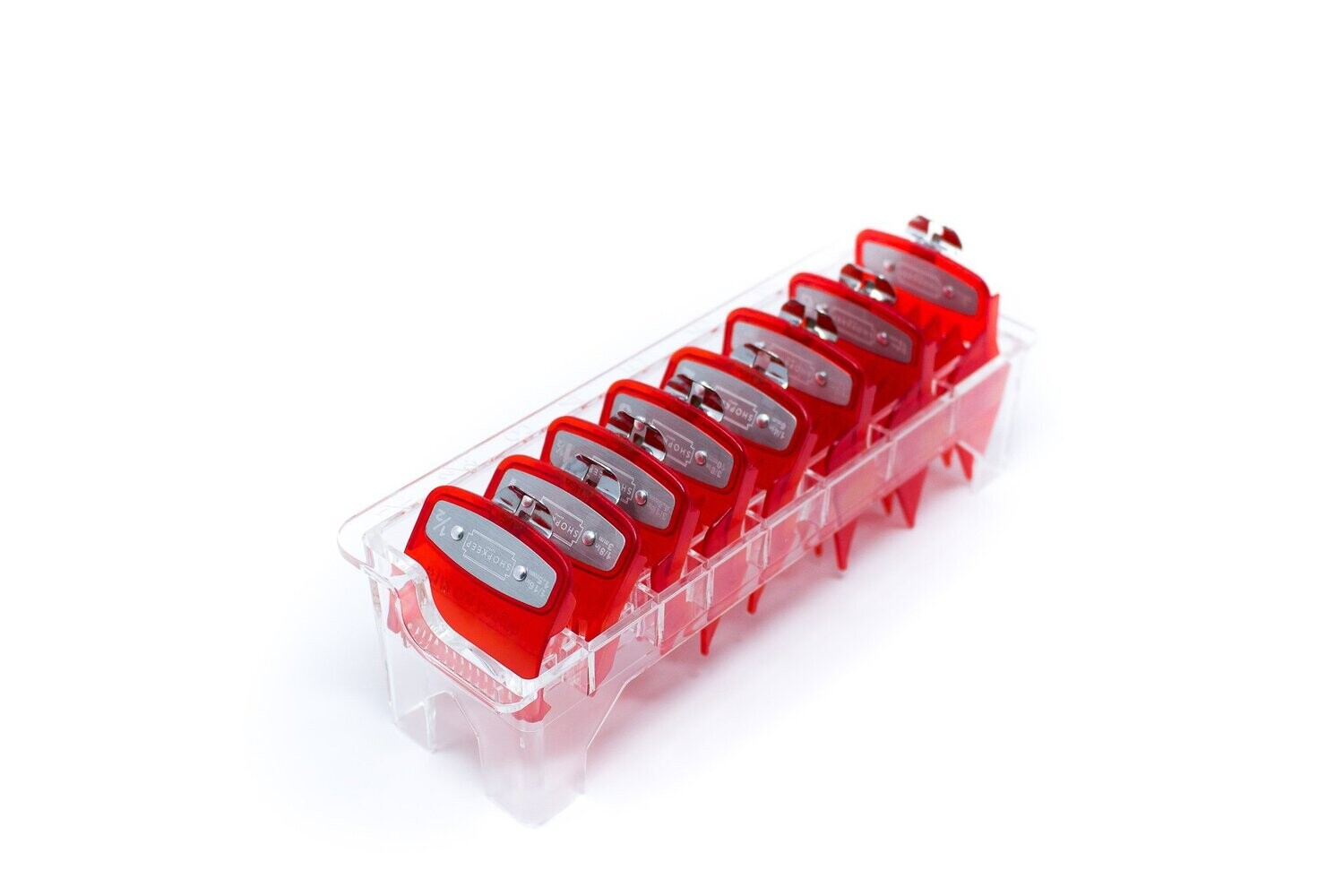 Clear Red 8-Pack Premium Guards