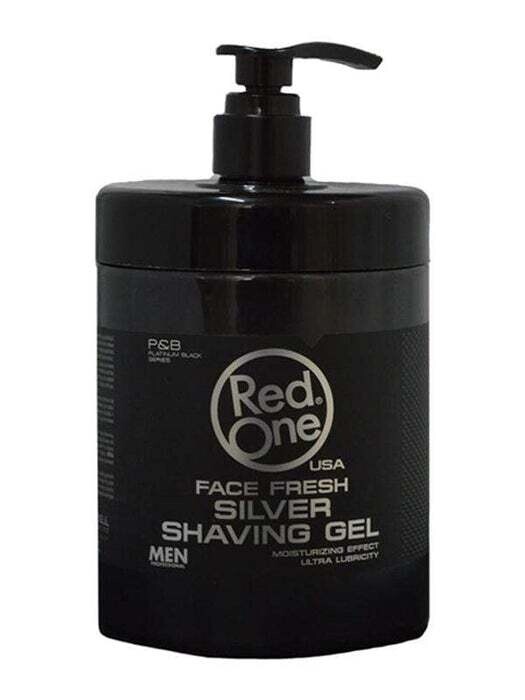 Red One Silver Shaving Gel