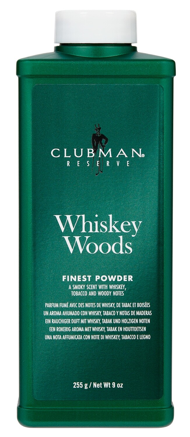 Clubman Reserve Whiskey Woods Talc