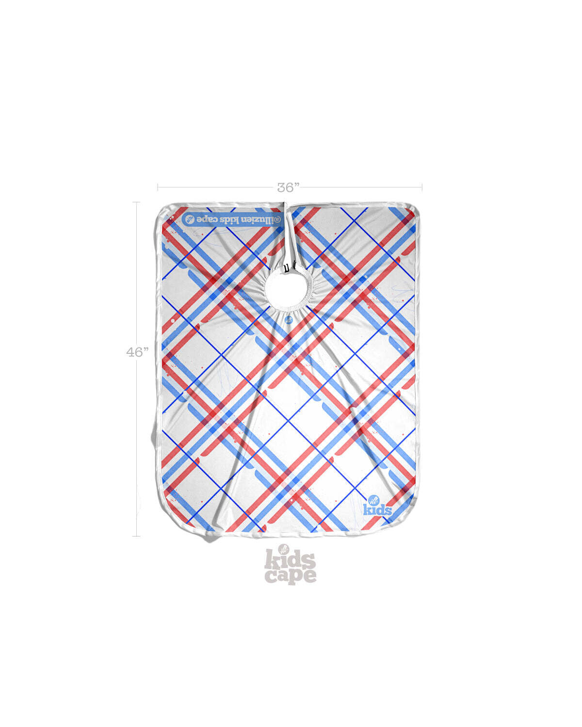 Illuzien Plaid Kids Cape