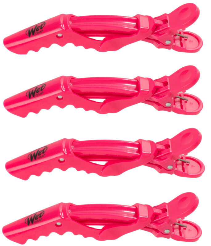 Wet Styling Clips Pink