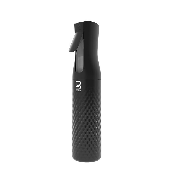 L3VEL 3 Beveled Spray Bottle Black