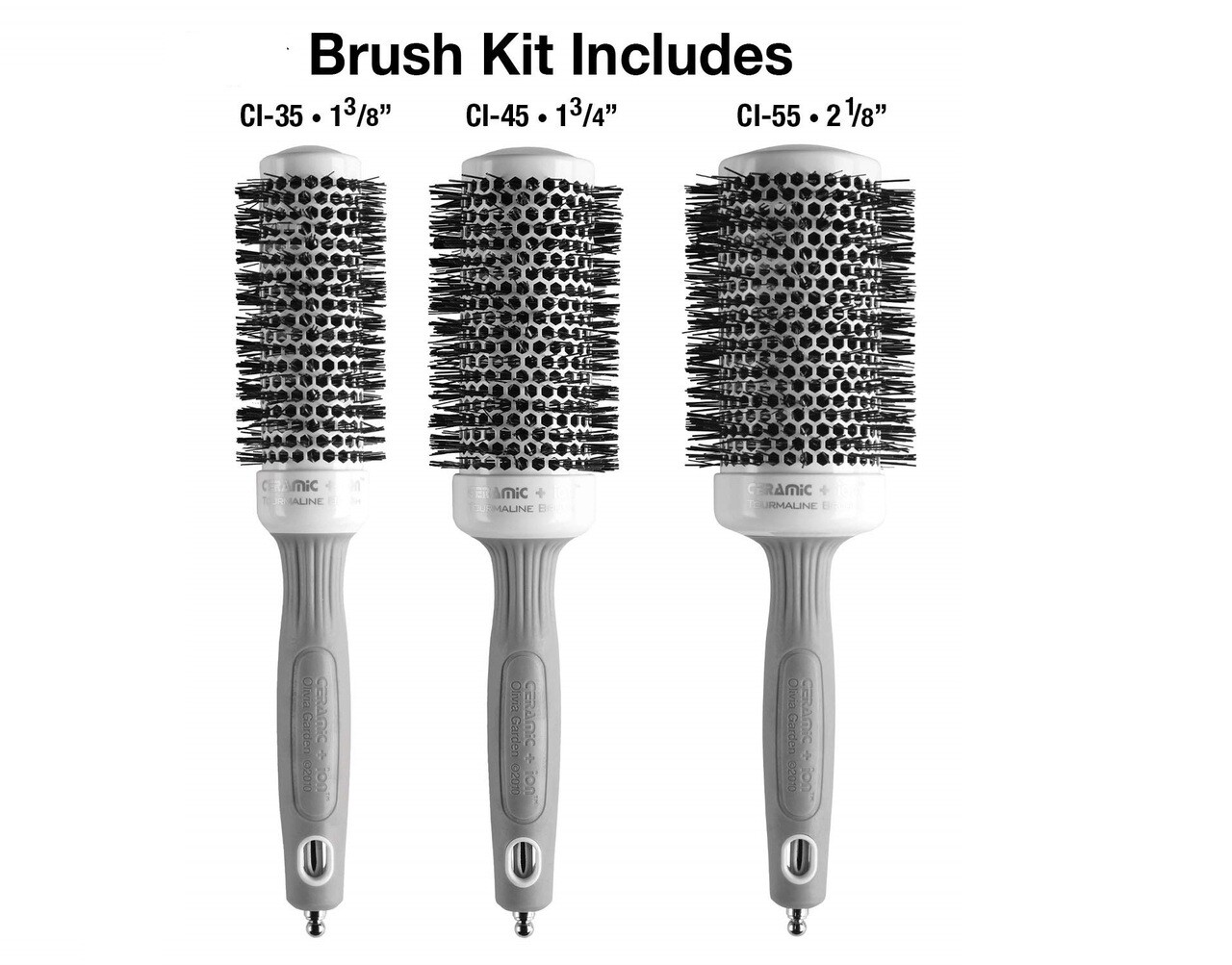 Olivia Garden Brush Set Of 3