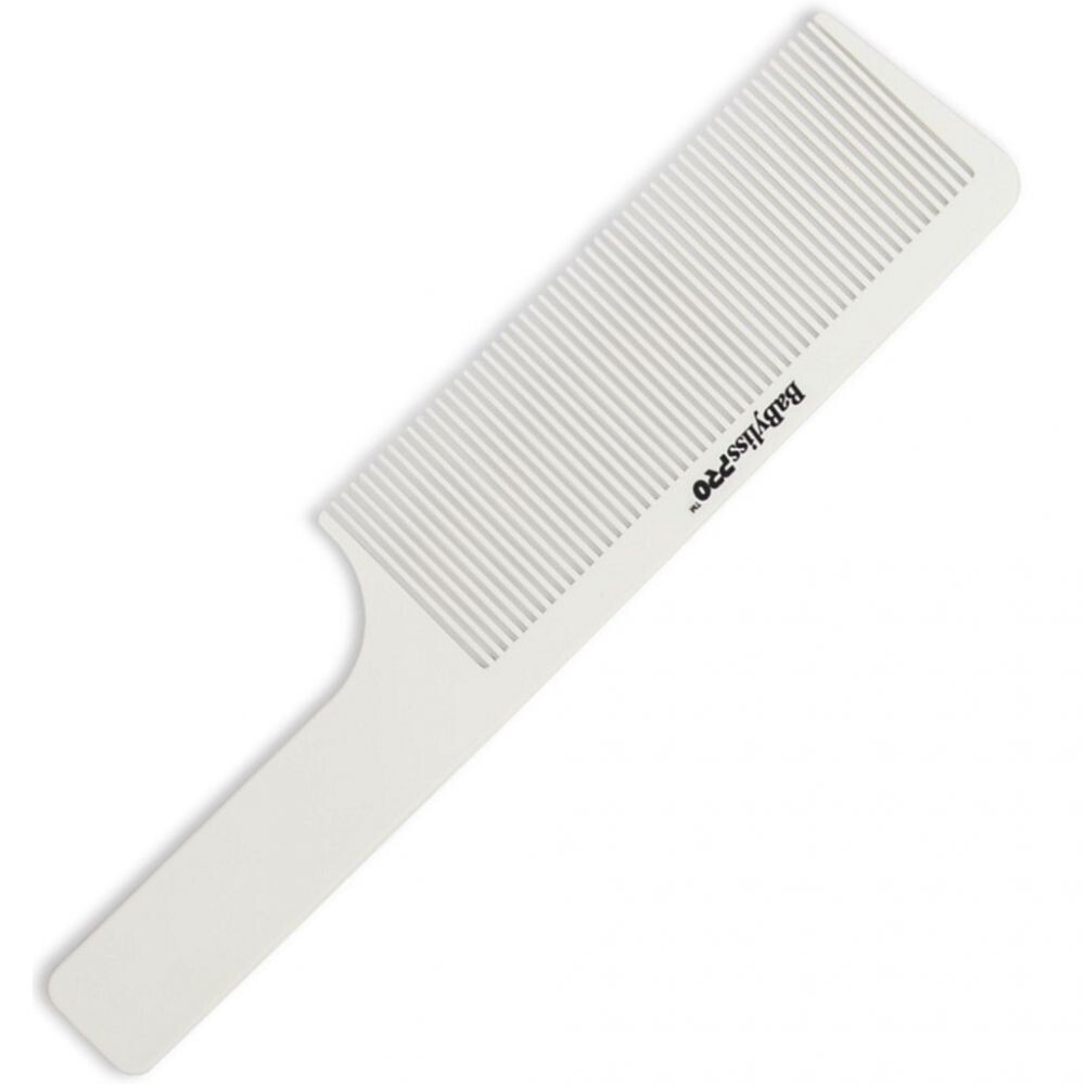 BabylissPro White Flat Top Comb