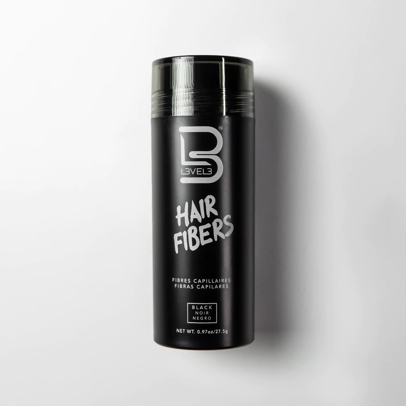 L3VEL 3 Black Hair Fibers
