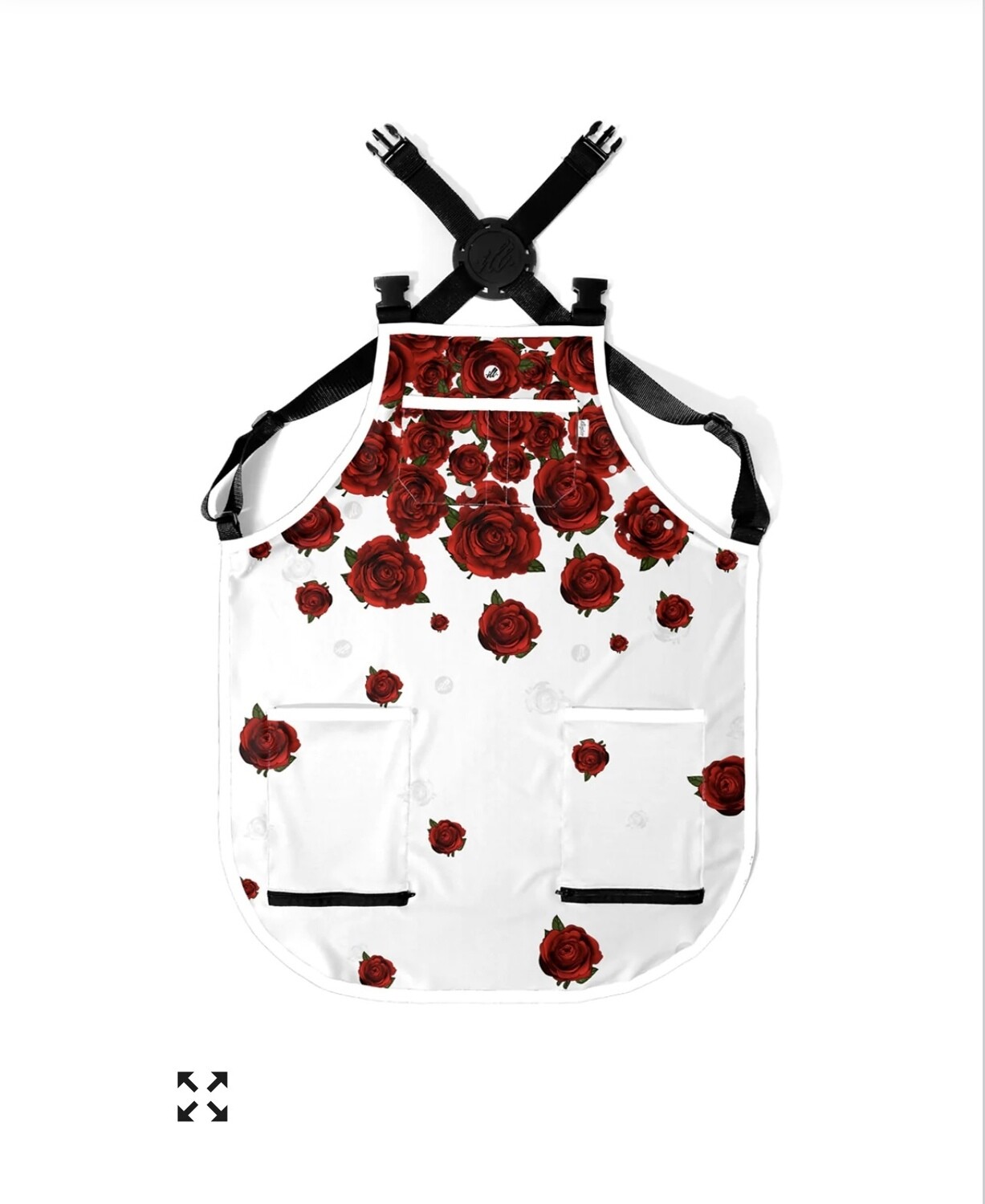 Illuzien White Rose PRO Apron