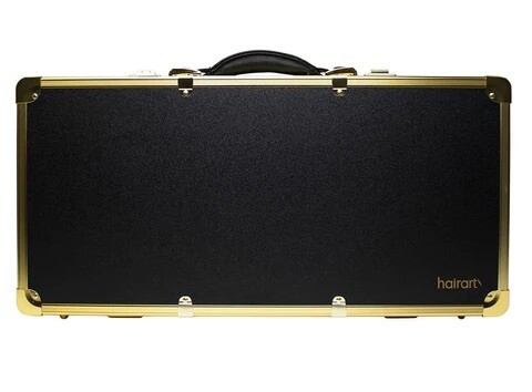 Black &amp; Gold Long Barber Case