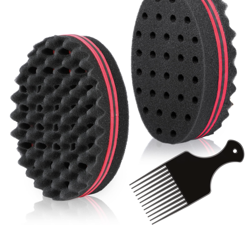 Double- Sided Large Sponge &amp; Pik