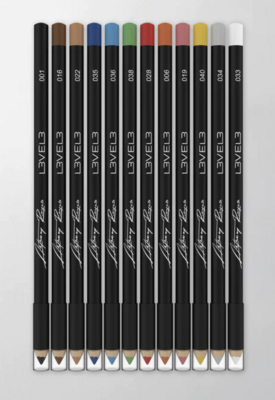 L3VEL 3 Liner Pencils Assorted Colors
