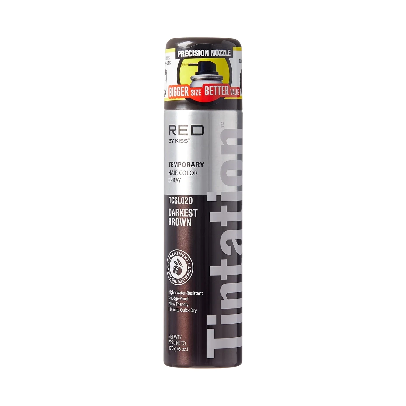 Kiss Tintation Dark Brown 6oz