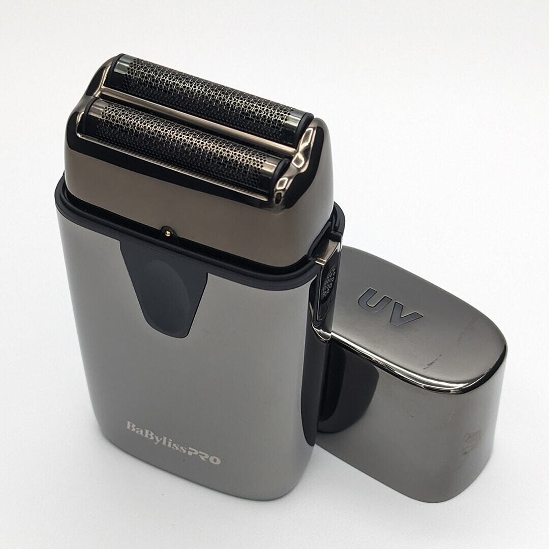 Babyliss Grey Metal UV Double Foil Shaver