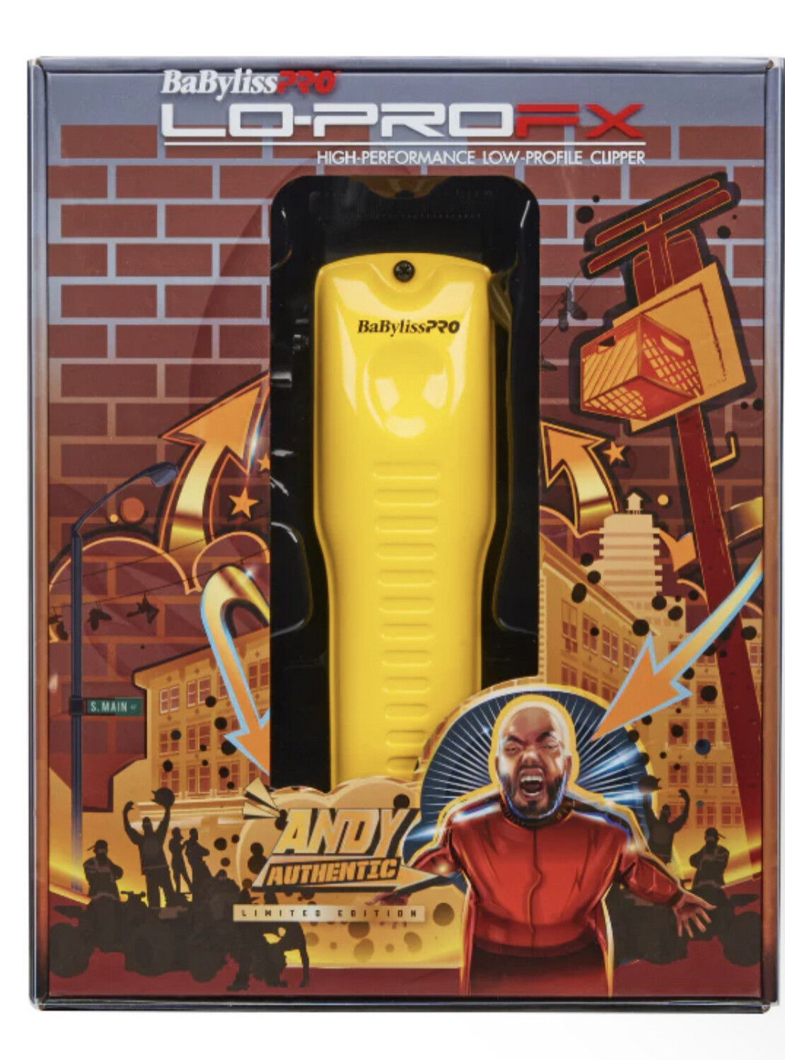Babyliss Yellow Andy Lo Pro Clipper