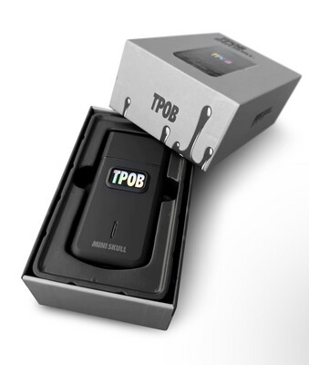 TPOB Blackout Mini Skull Single Foil Shaver