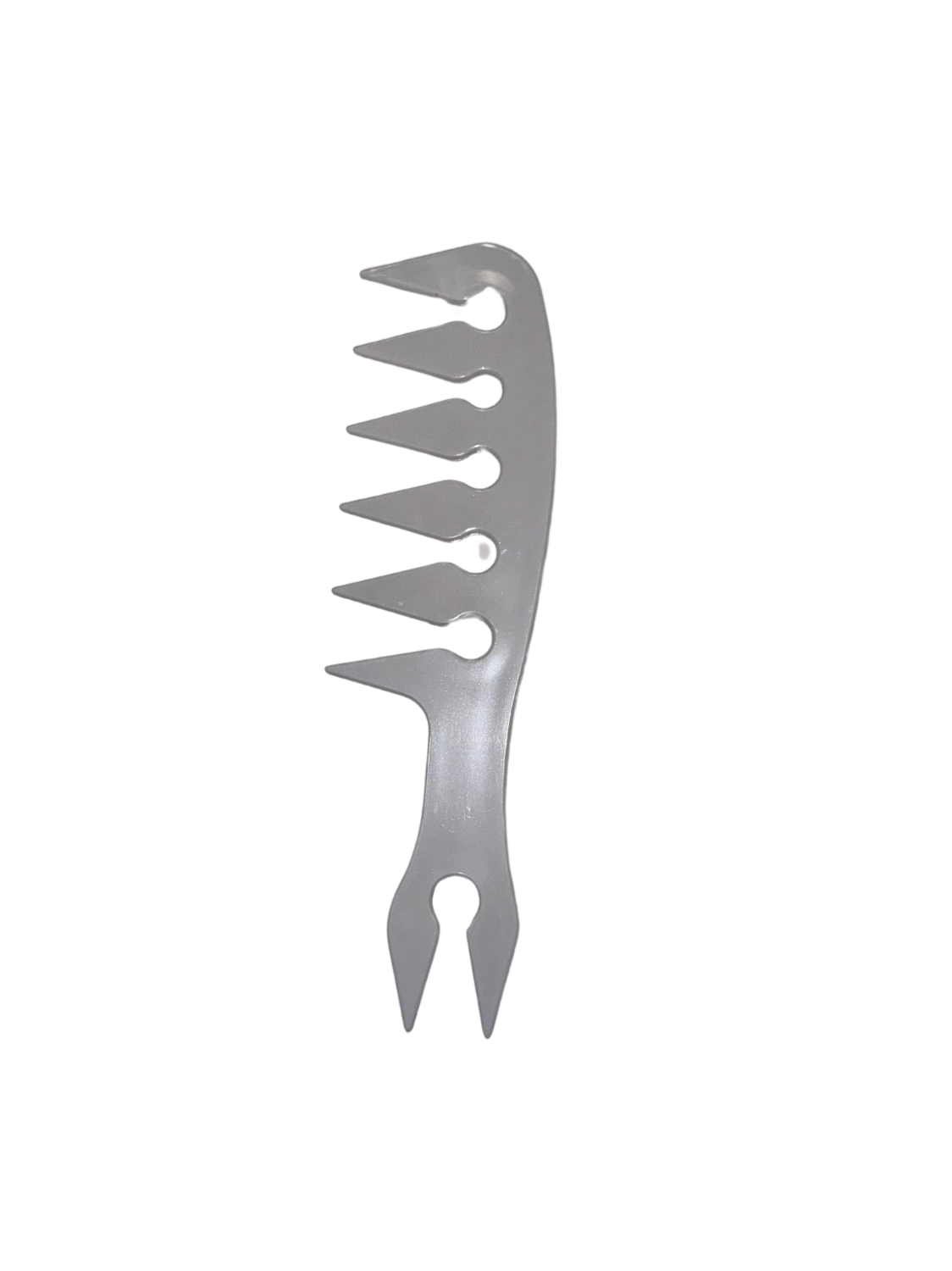 Bright White Large Tooth Styling Comb