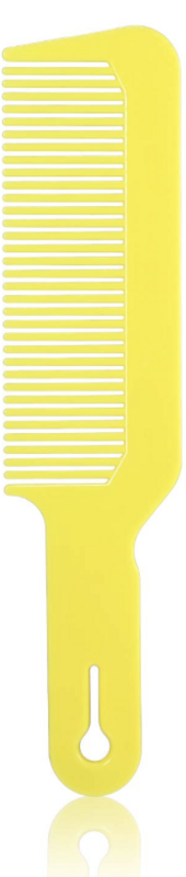 Flat Top Comb Yellow