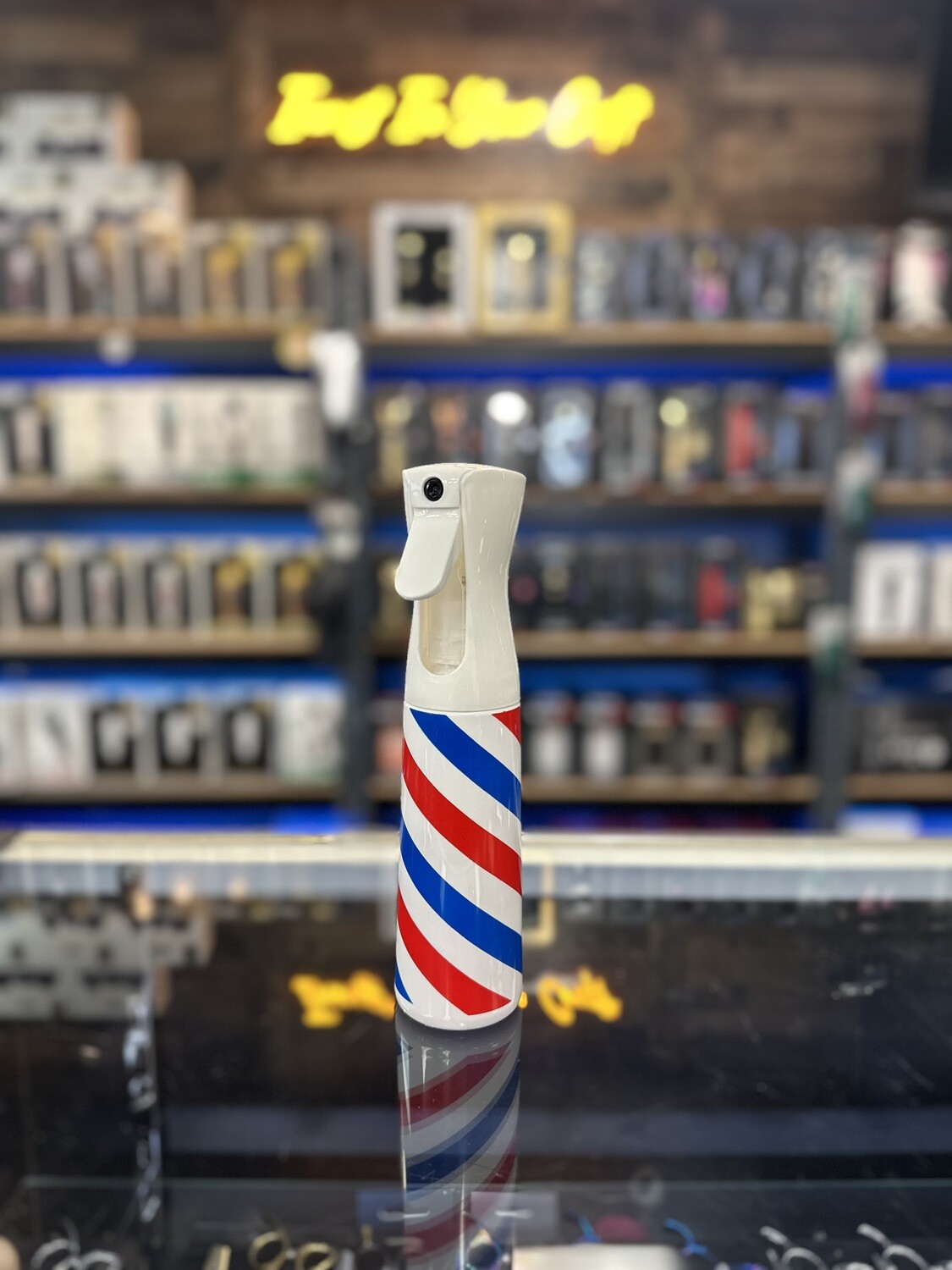 Barber Pole Spray Bottle