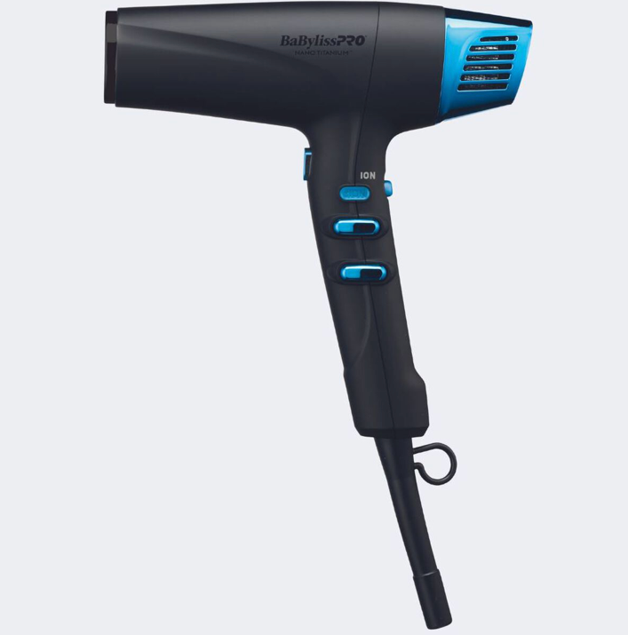 BaByliss PRO Black &amp; Blue Nano Titanium Limited Ed. Dryer