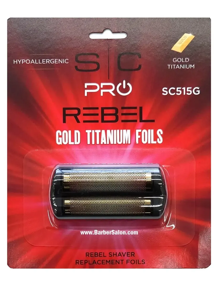 StyleCraft Pro Rebel Gold Titanium Foil