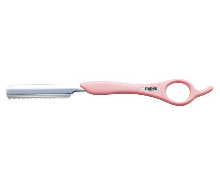 Feather Styling Razor Baby Pink