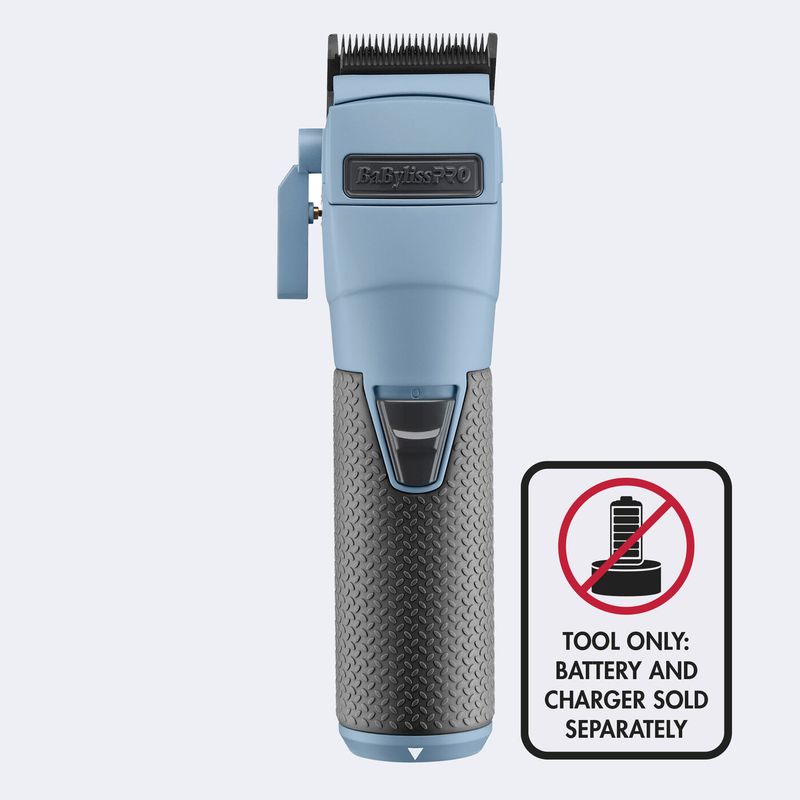 Babyliss Matte Icy Blue Fx One Battery System Clipper Tool