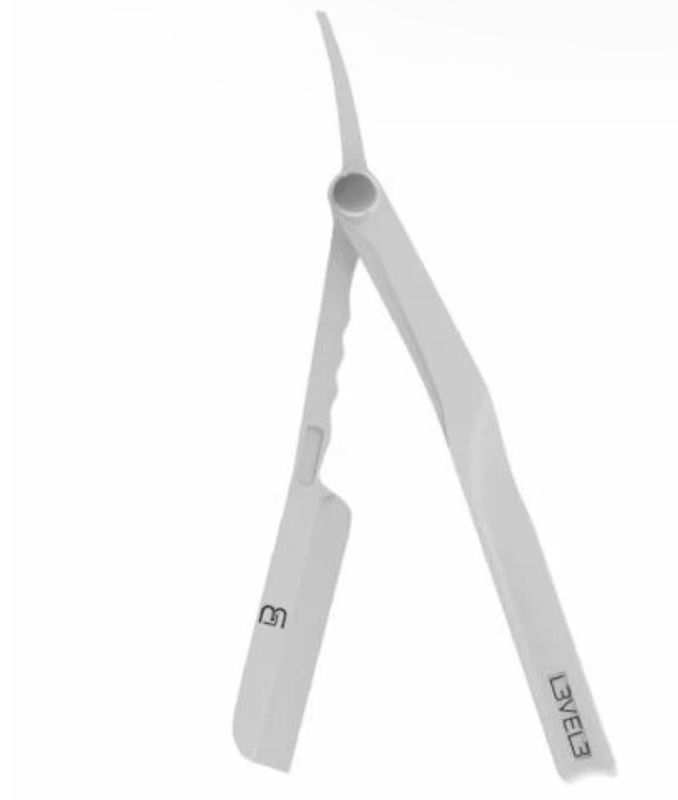L3VEL 3 White Milly Clutch Razor Holder