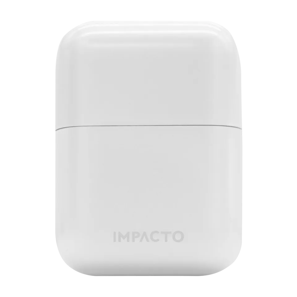 Impacto Micro Wet - Dry Shaver (White)