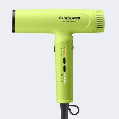 Babyliss Nano Titanium Neon Yellow Light Ionic High Speed Dyer