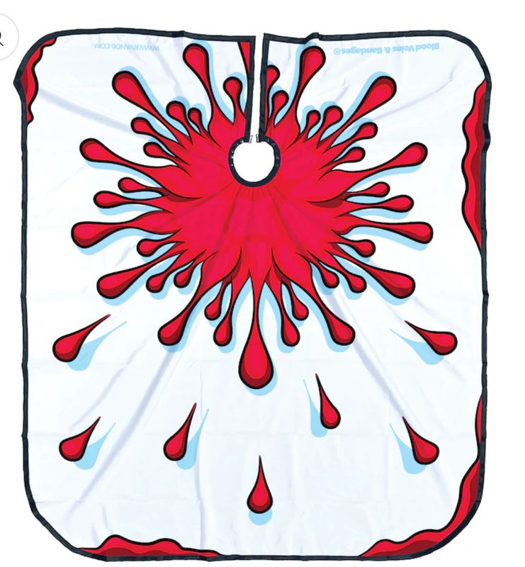Blood Veins And Bandages Cut Throat Cape