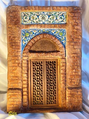 Miniature Model Of Wazirkhan Mosque In Lahore, Pakistan 
