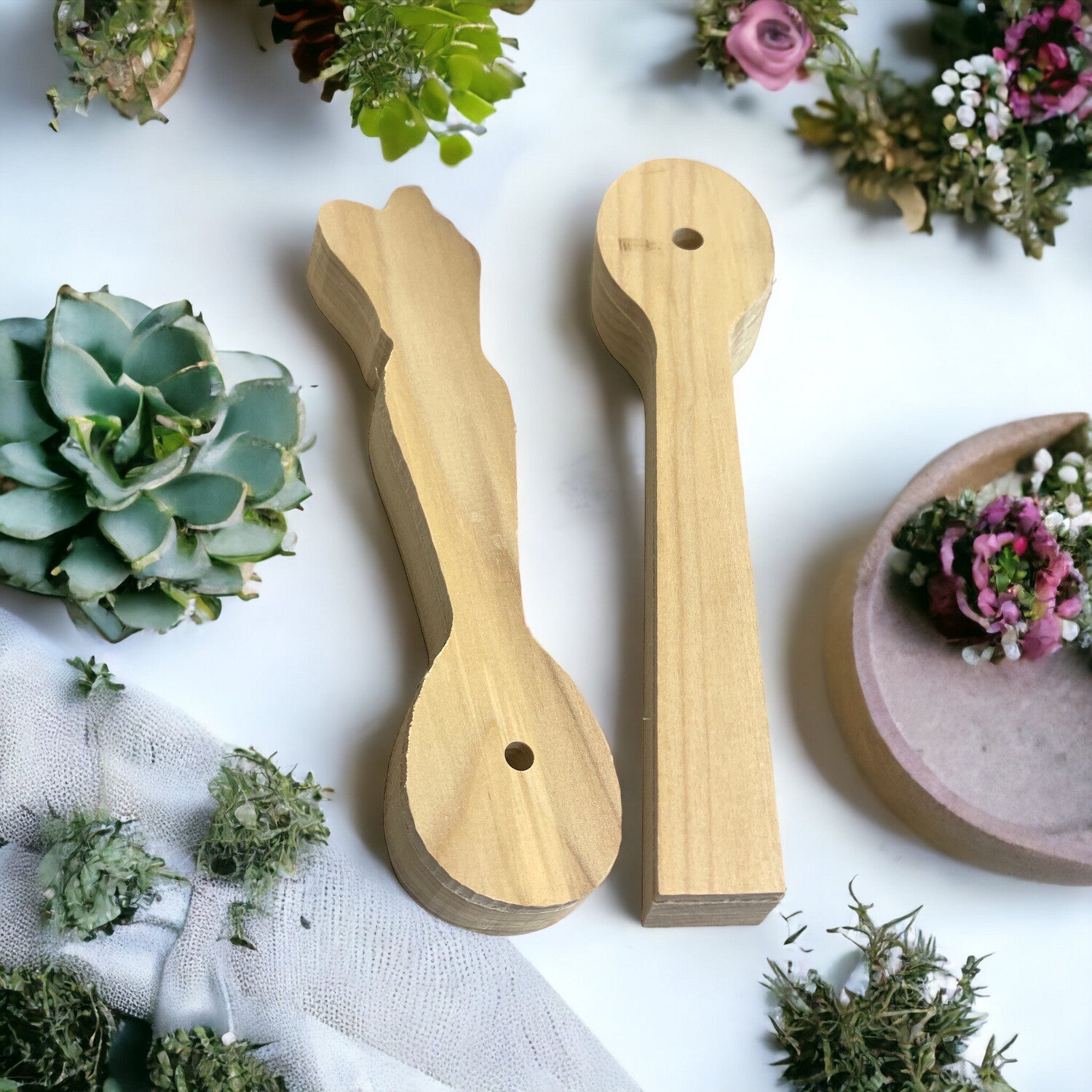 2PSC Spoon Carving Blanks